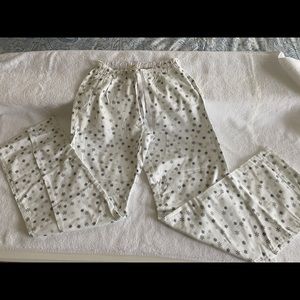 Eddie Bauer XS Cotton Pajama Pants NWT